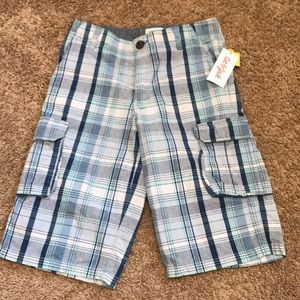 Boys plaid shorts